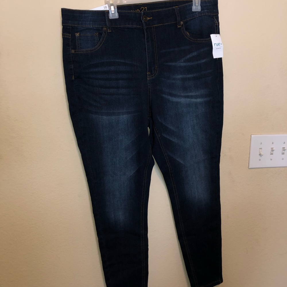 High rise jeggings